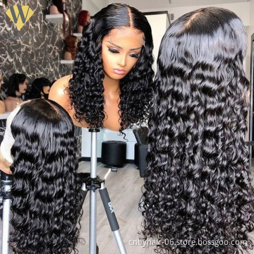 Pre Pluck HD Lace Wig Raw Hair Wholesale Vendor, Lace Wigs 100% Virgin Human Hair,Lace Front Human Hair Wigs For Black Women